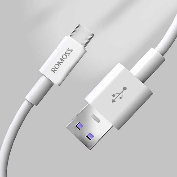 ROMOSS CB304 6A 100W USB to Type-C/USB-C Data Cable, Length: 0.2m My Store