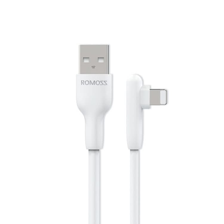 ROMOSS CB1211 USB To 8 Pin Elbow Charging Cable, Length: