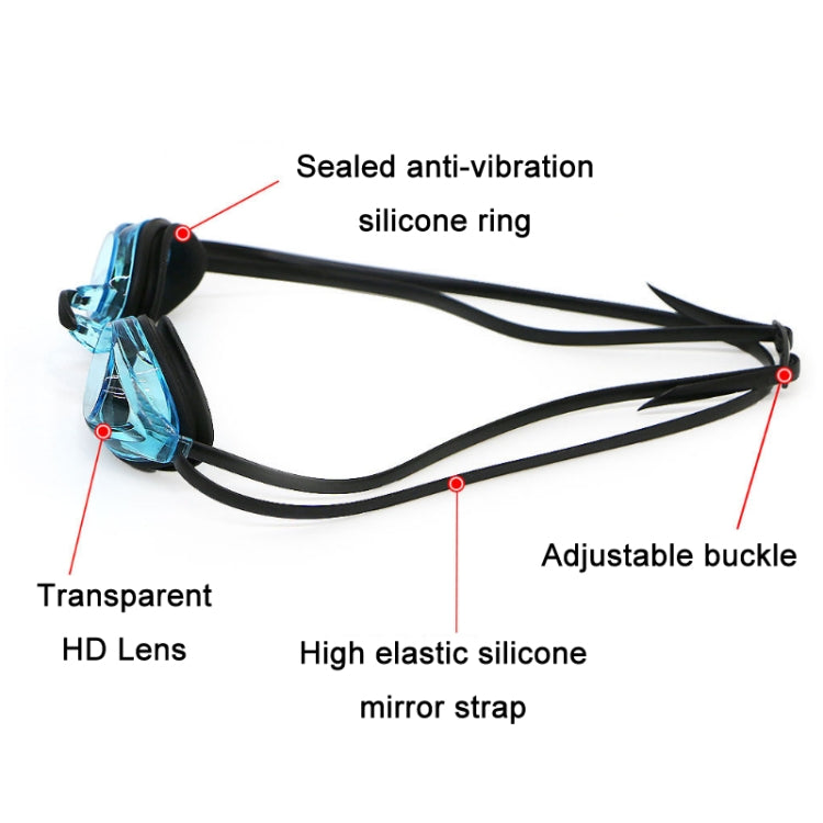 HAIZID Anti-fog Professional Competition Training Swimming Goggles Reluova