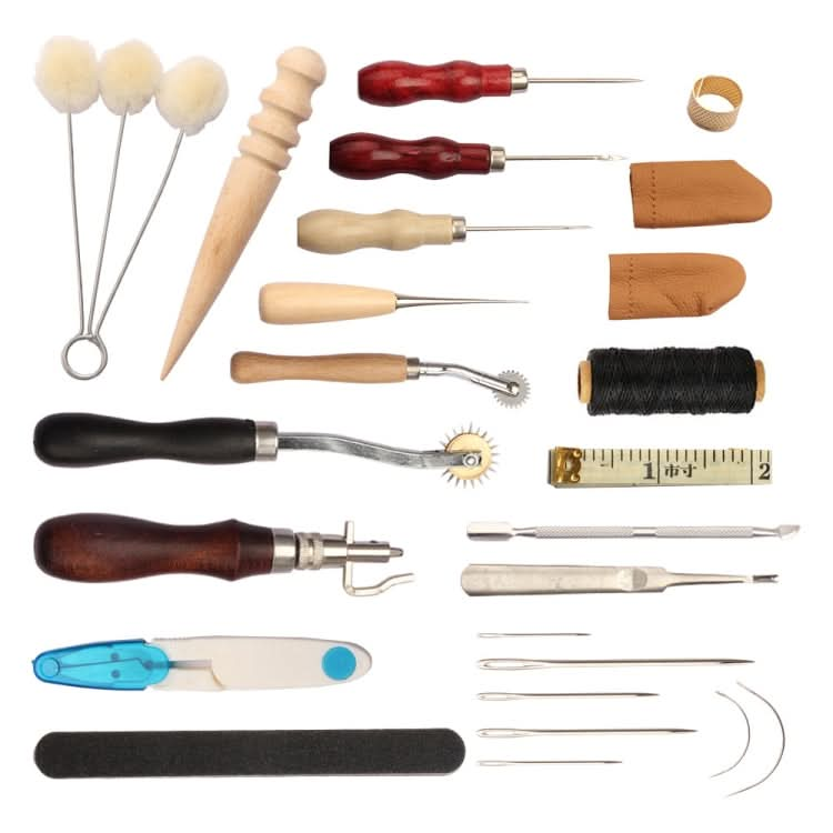 Handmade Leather DIY Tool Set Sewing Craft Tool Set Reluova