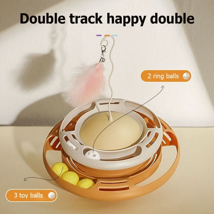 Tumbler Turntable Pet Cat Planet Toy - Reluova