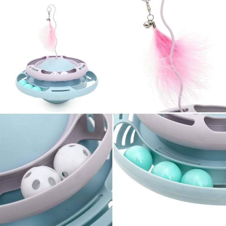 Tumbler Turntable Pet Cat Planet Toy - Reluova