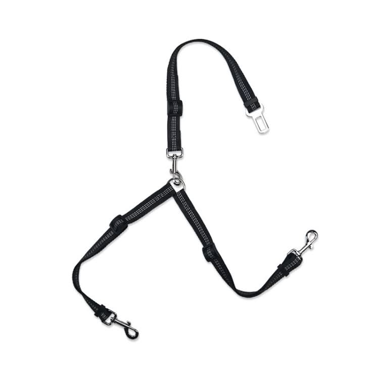 Pet Dual-purpose Car Reflective Seat Belt Dog Leash - Reluova