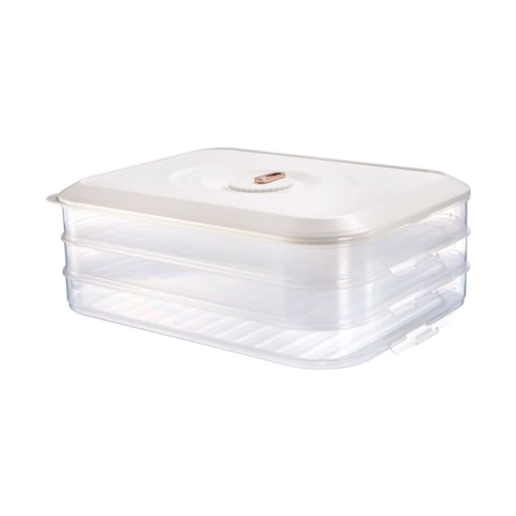 Household Refrigerator Freezer Large Capacity Dumpling Box, Capacity: Reluova