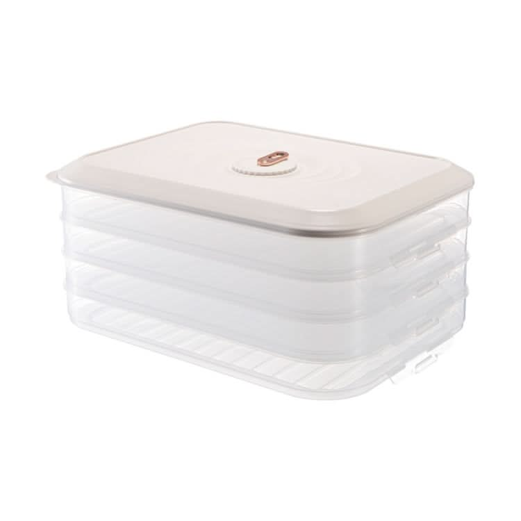 Household Refrigerator Freezer Large Capacity Dumpling Box, Capacity: Reluova