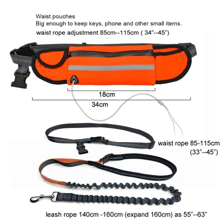 Pet Run Traction Rope Portable Waist Bag - Reluova