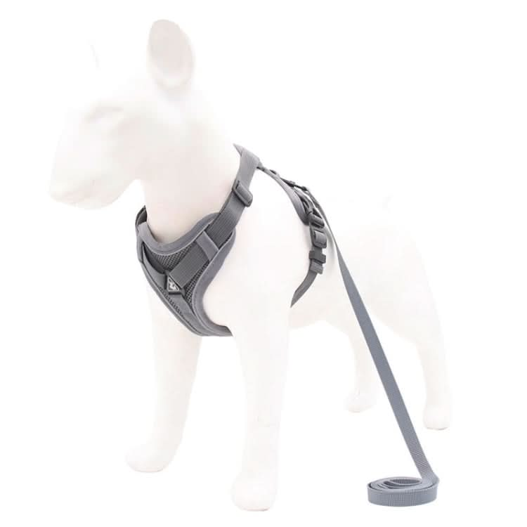 HT-864 Pet Traction Rope Reflective Breathable Dog Chest Strap Vest, Size: - Reluova