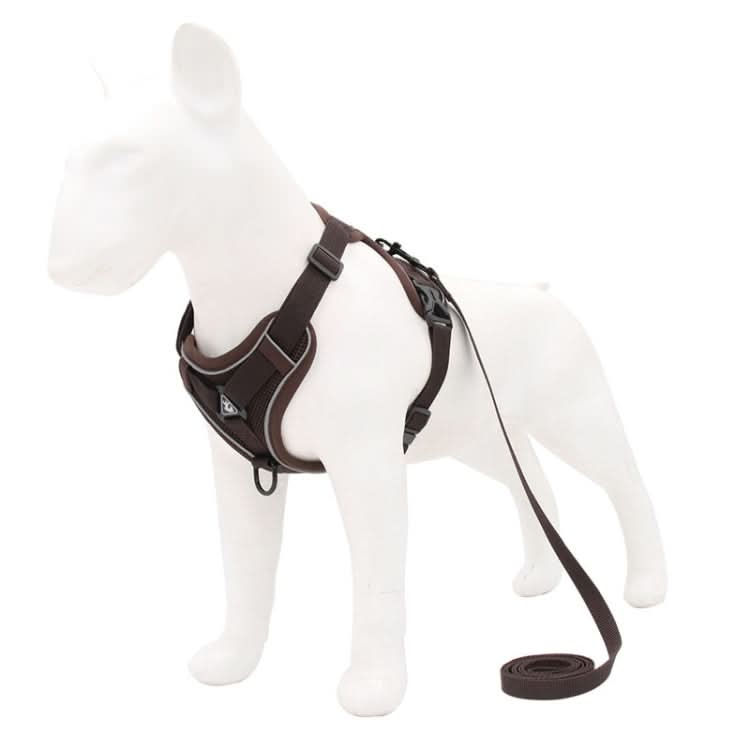 HT-864 Pet Traction Rope Reflective Breathable Dog Chest Strap Vest, Size: - Reluova