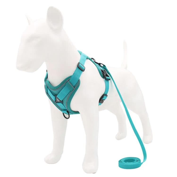 HT-864 Pet Traction Rope Reflective Breathable Dog Chest Strap Vest, Size: - Reluova