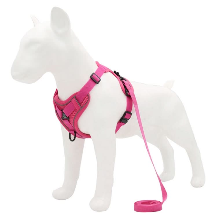 HT-864 Pet Traction Rope Reflective Breathable Dog Chest Strap Vest, Size: - Reluova