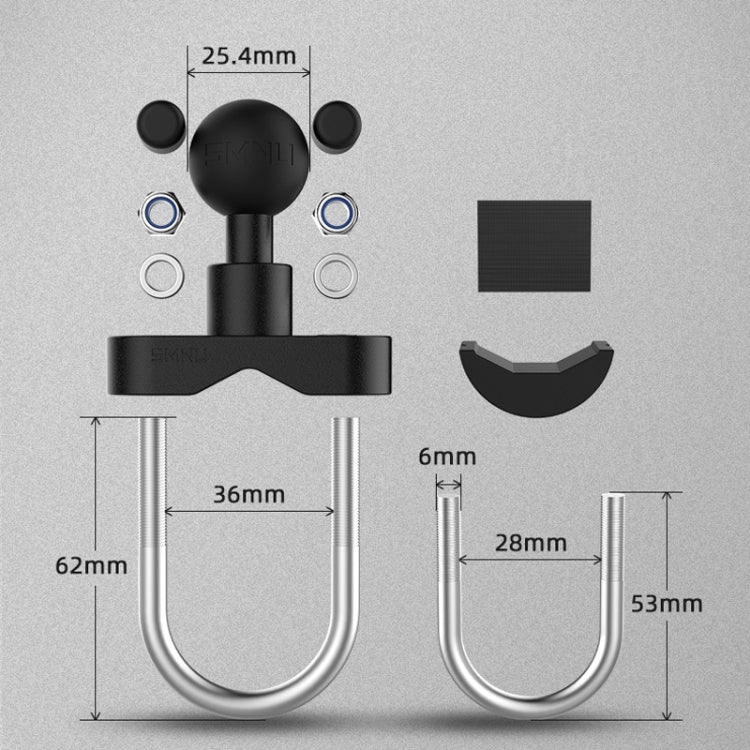 SMNU Bracket Accessories U-Handlebar Mount Multipurpose Ball ÎҵÄÉ̵ê