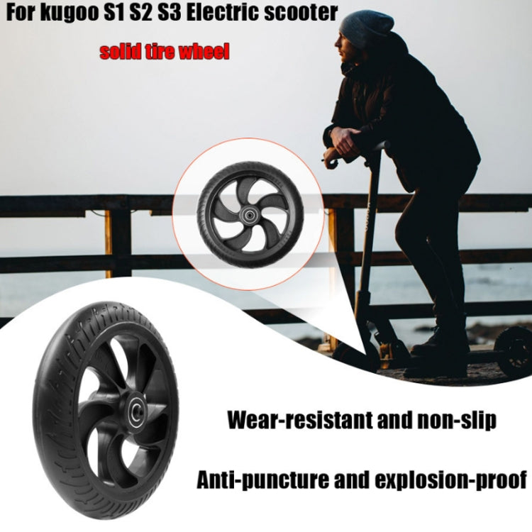 8 inch Scooter Plastic Front Wheel Accessories For KUGOO S1/S2/S3 Reluova