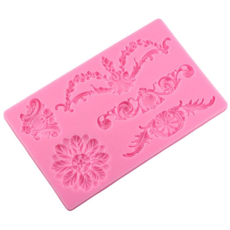 Cake Border Floral Fondant Silicone Mold Reluova