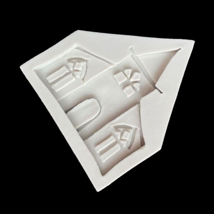 Castle Musical Silicone Mold Chocolate Fondant Cake Decor, Style:, Specification: Triangle Reluova