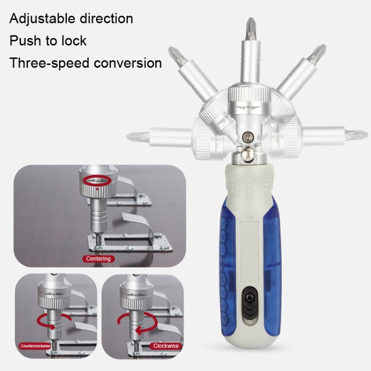 14 In 1 Household Ratchet Head Multifunctional Combination Screwdriver