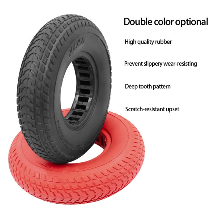 8 inch Hollow Solid Rubber Tire For Xiaomi Scooter Reluova