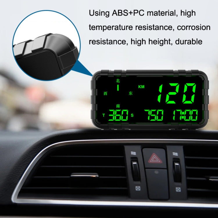 GPS Head-up Display Speed Mileage Compass Car General