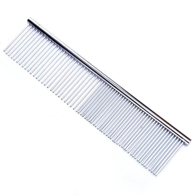 Stainless Steel Pet Comb Pet Hair Comb, Specification: XL - Reluova