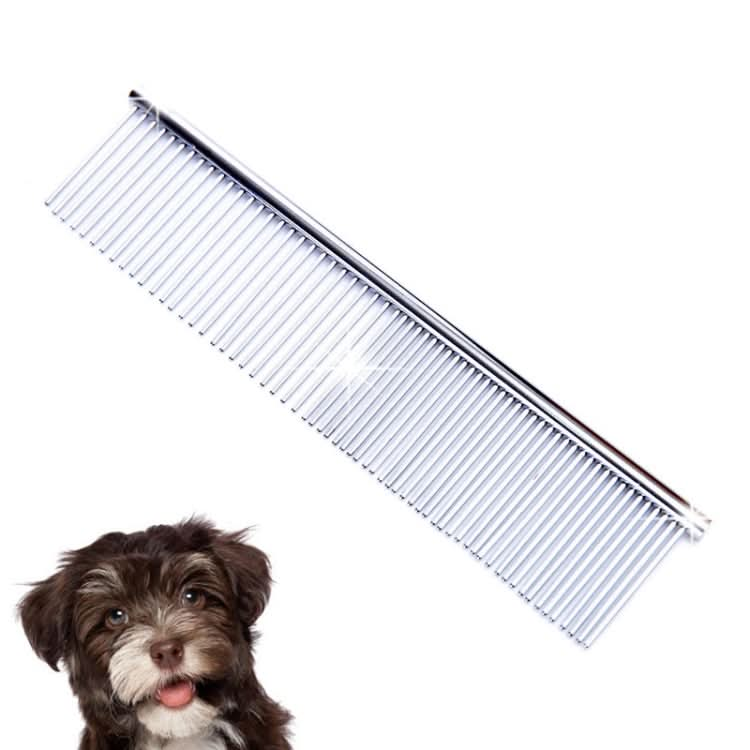 Stainless Steel Pet Comb Pet Hair Comb, Specification: XL - Reluova