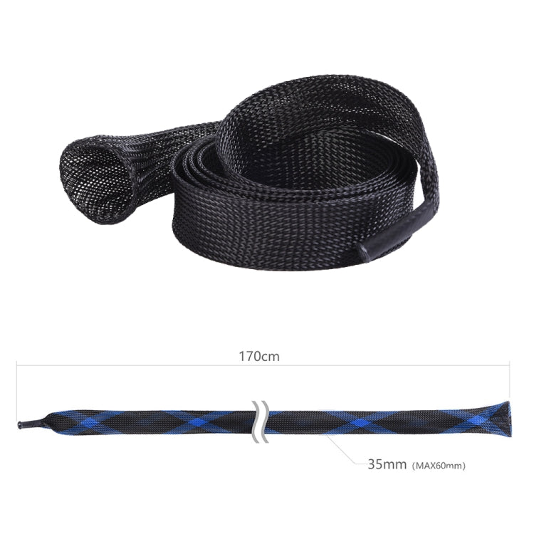 LEO 27998 3.5x170cm Mesh Tube Telescopic Fishing Rod Protector Reluova