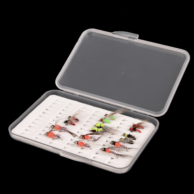 LEO 28055 Transparent Thin Flying Hook Box Fishing Hook Gear Box, Size: