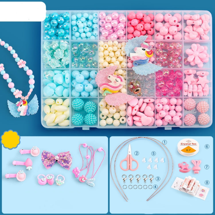 Beaded Educational Toys DIY Jewelry Material Set For Children