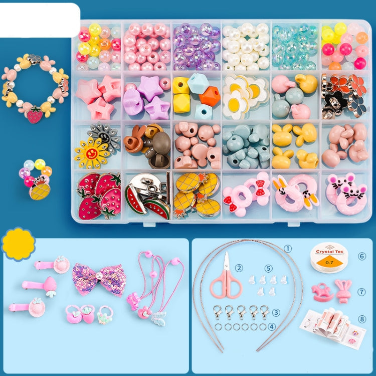 Beaded Educational Toys DIY Jewelry Material Set For Children