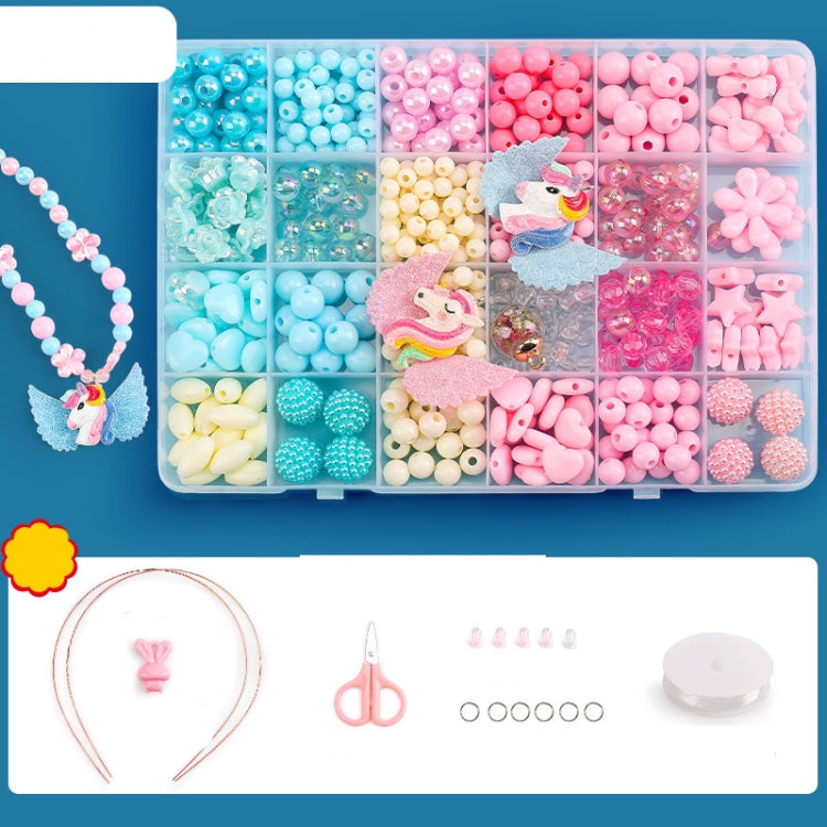 Beaded Educational Toys DIY Jewelry Material Set For Children