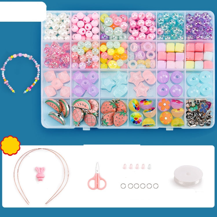 Beaded Educational Toys DIY Jewelry Material Set For Children