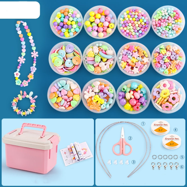 Beaded Educational Toys DIY Jewelry Material Set For Children