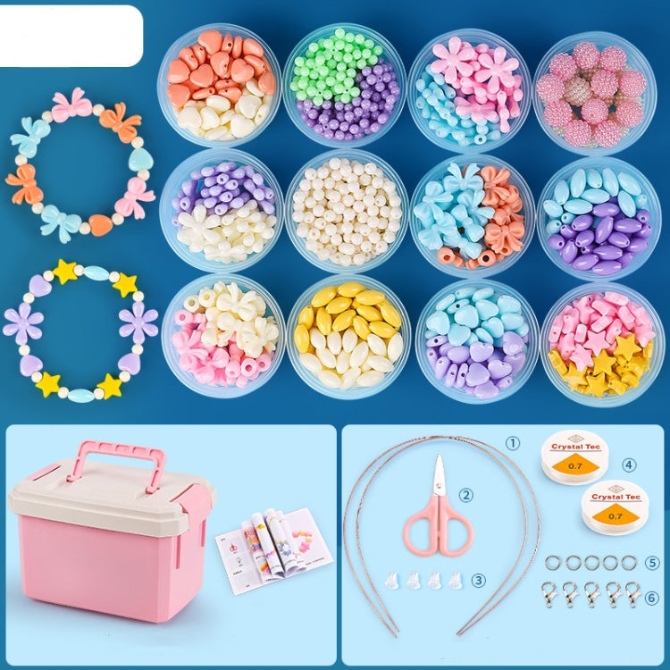 Beaded Educational Toys DIY Jewelry Material Set For Children