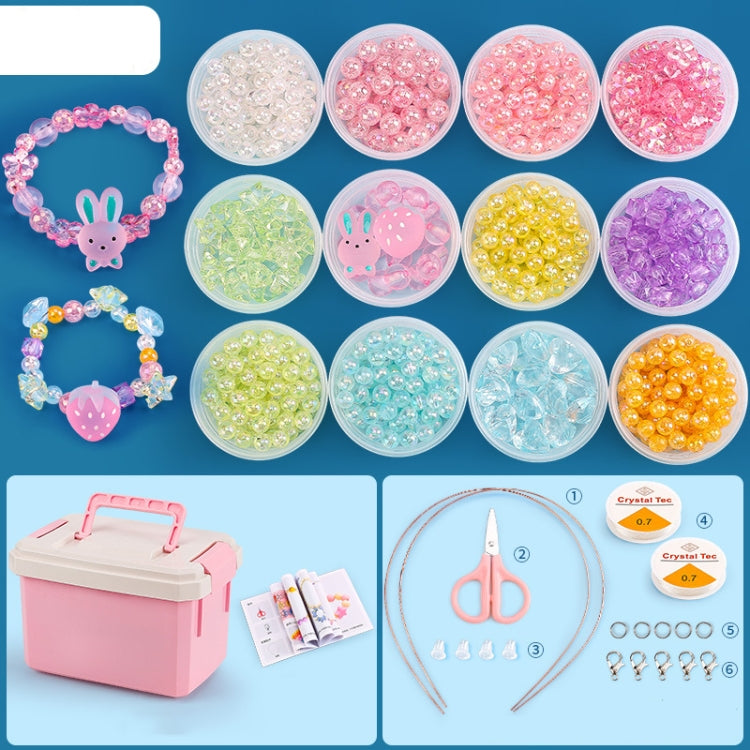 Beaded Educational Toys DIY Jewelry Material Set For Children