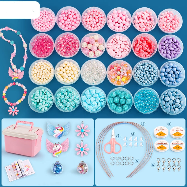 Beaded Educational Toys DIY Jewelry Material Set For Children