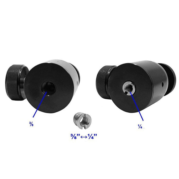 2 PCS Q35 Photographic Equipment Metal Spherical Gimbal-Reluova