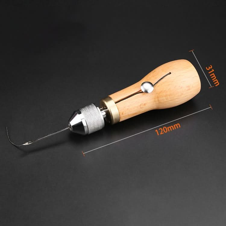 Handmade DIY Leather Stitching Tool Leather Carving Tool Device Reluova