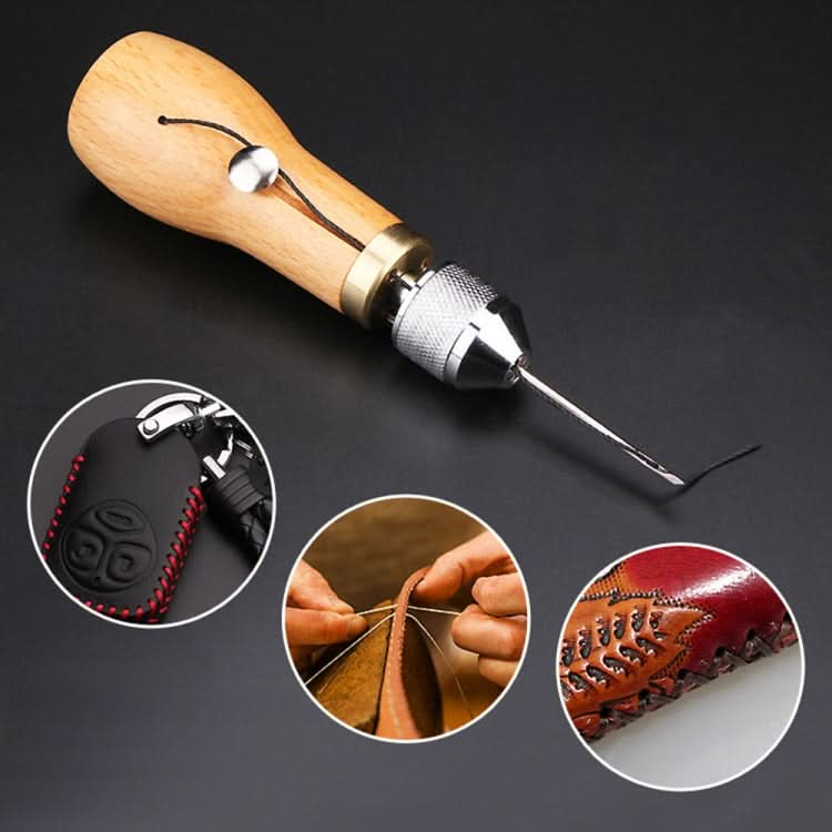 Handmade DIY Leather Stitching Tool Leather Carving Tool Device Reluova