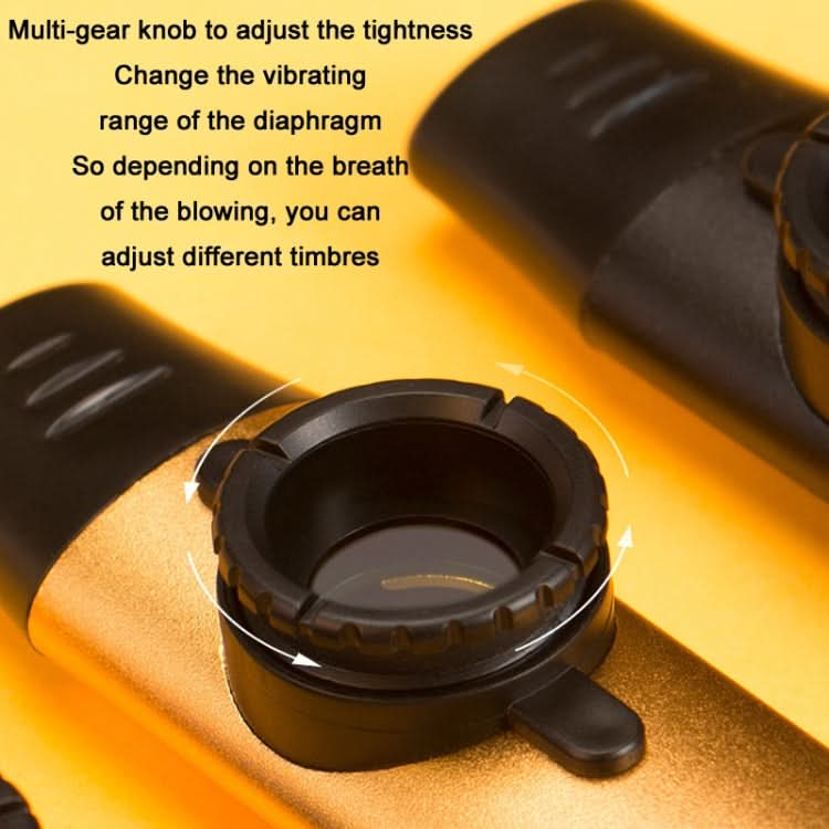 Metal Professional Playing Tunable Tone Kazoo Reluova