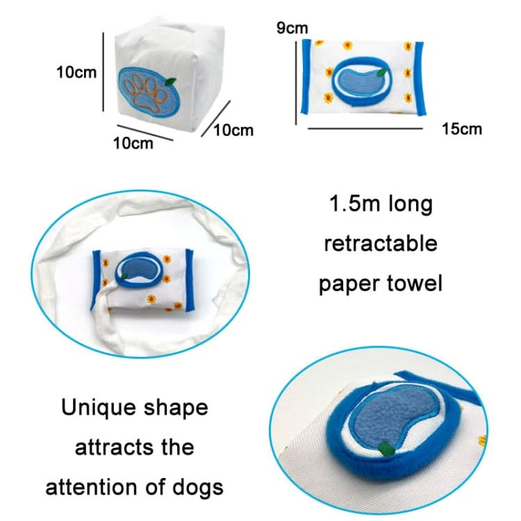 Pet Voice Molars Hide Food And Draw Paper Dog Educational Toy - Reluova