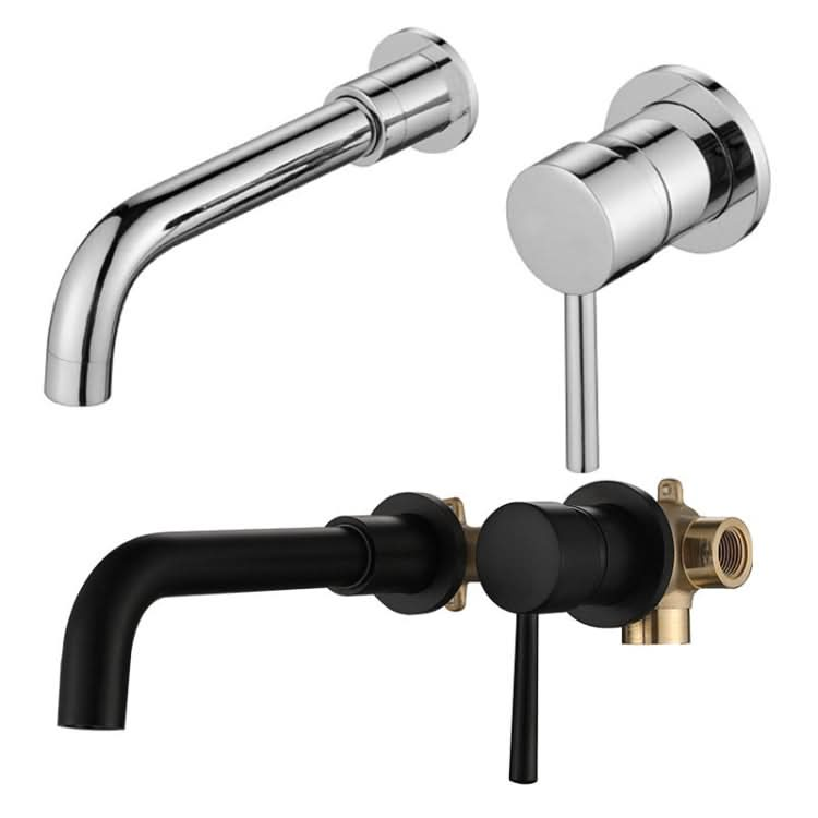 In-wall Hidden Concealed Faucet Hot and Cold Copper Mixing Valve Reluova