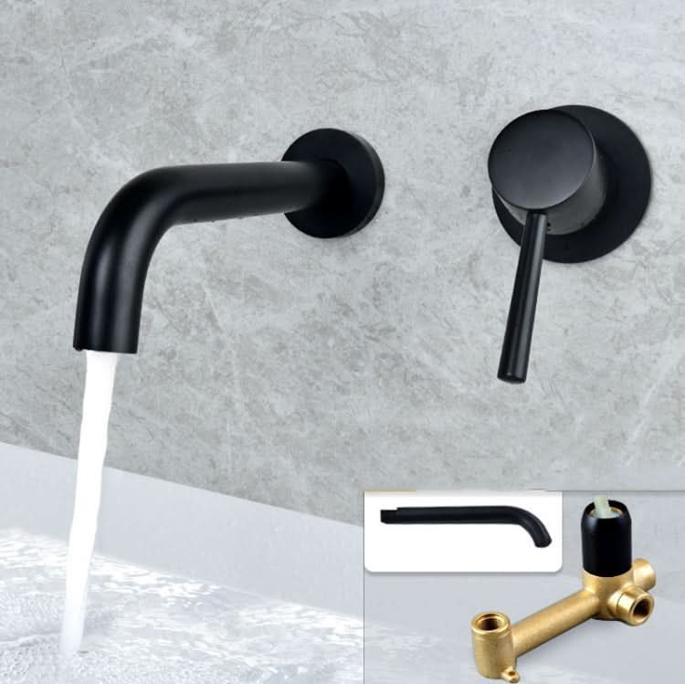 In-wall Hidden Concealed Faucet Hot and Cold Copper Mixing Valve Reluova