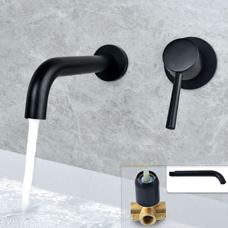 In-wall Hidden Concealed Faucet Hot and Cold Copper Mixing Valve Reluova