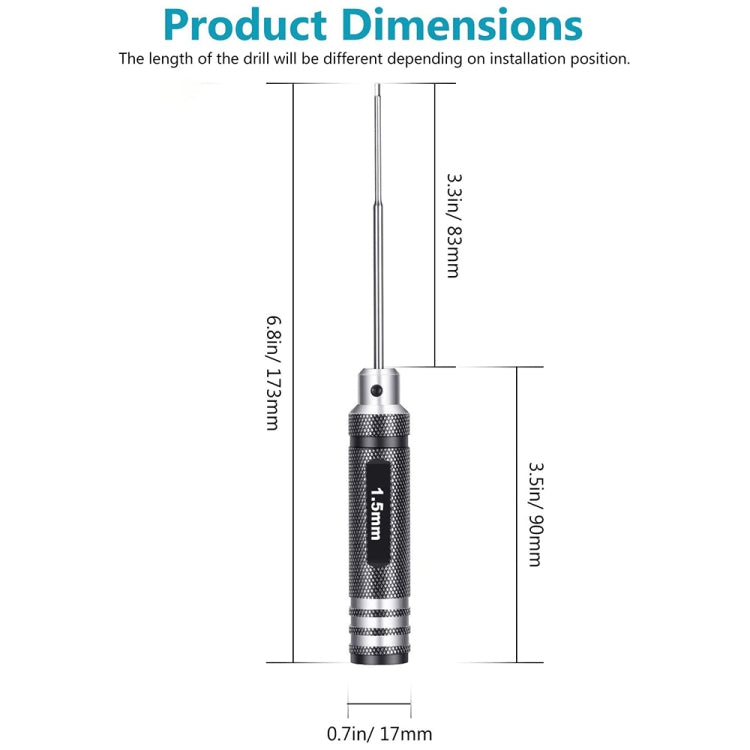 BRDRC 4 In 1 Drone Repair And Disassembly Tool Inner Hexagonal T6/T9 Screwdriver My Store