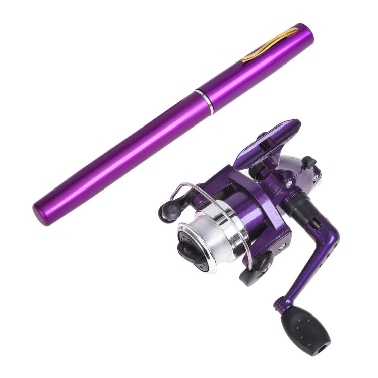 LEO Pen Type Fishing Rod & Spinning Wheel Fishing Reel Portable Pocket Fishing Gear Reluova