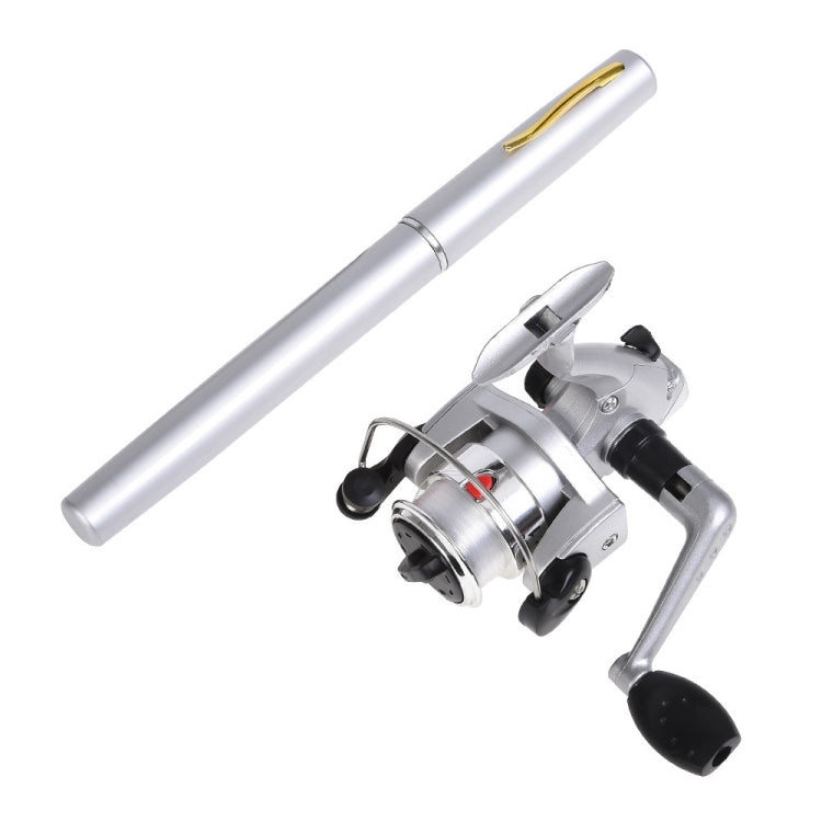 LEO Pen Type Fishing Rod & Spinning Wheel Fishing Reel Portable Pocket Fishing Gear Reluova