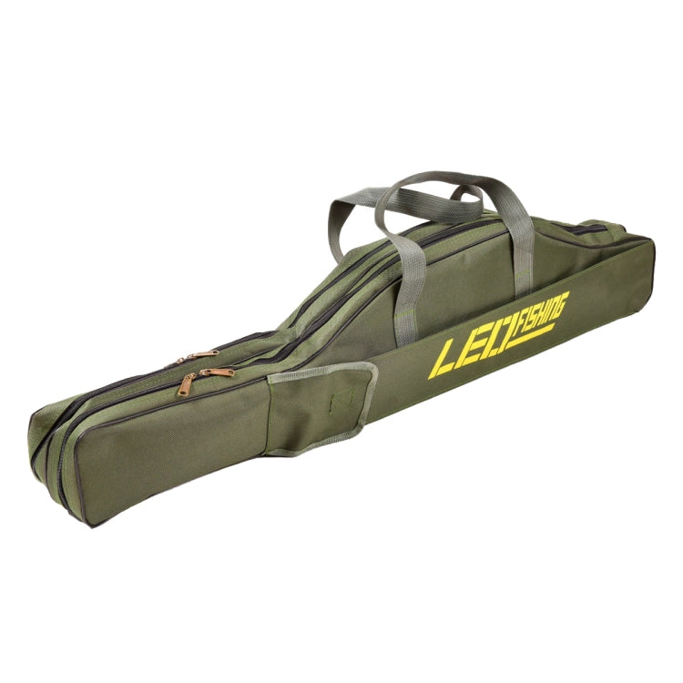 LEO 27746 Folding Fishing Rod Bag Long Fishing Gear Soft Bag, Length: