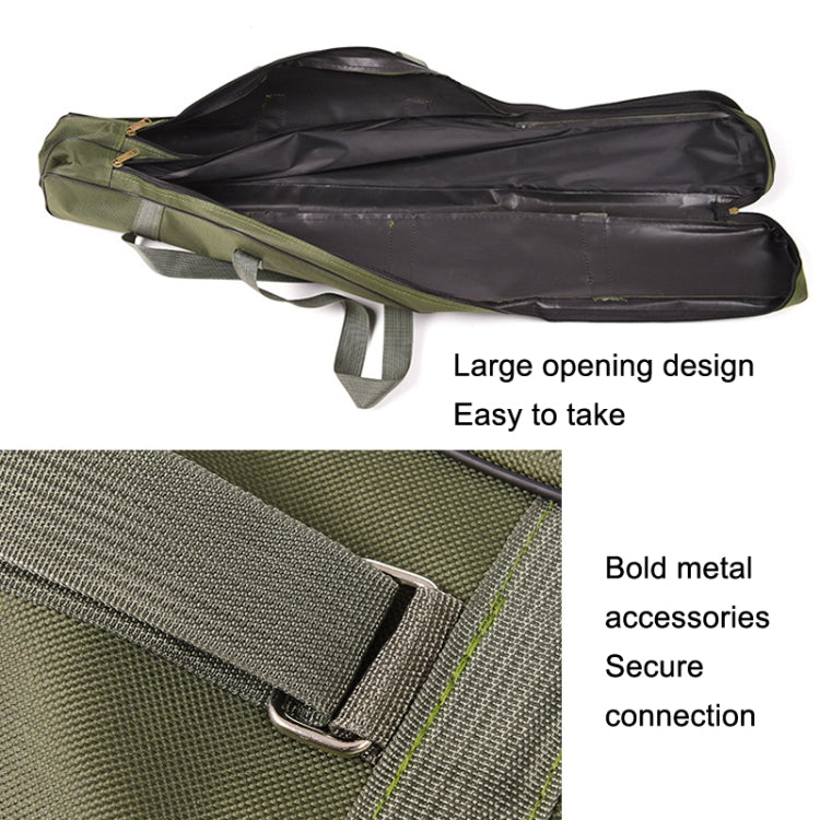 LEO 27746 Folding Fishing Rod Bag Long Fishing Gear Soft Bag, Length: