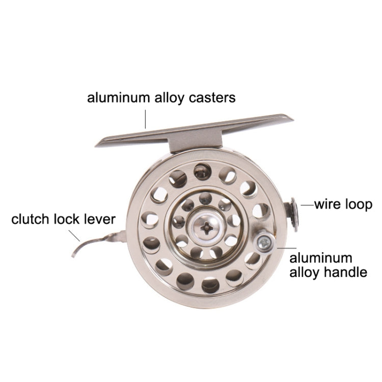 LEO 27757 Fast Reel Before Reeling Lever Brake Ice Fishing Reel Reluova