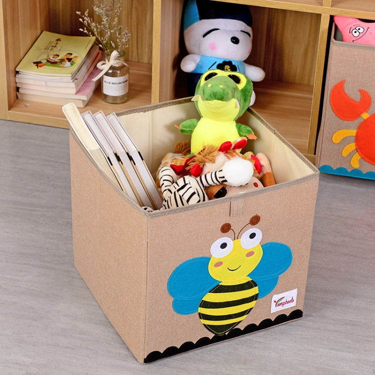 Youngshoots Cotton Linen Cartoon Toy Storage Basket Clothing Storage Box,Styleï¼? Series 1 My Store