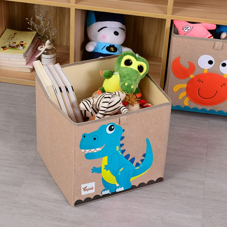 Youngshoots Cotton Linen Cartoon Toy Storage Basket Clothing Storage Box,Styleï¼? Series 1