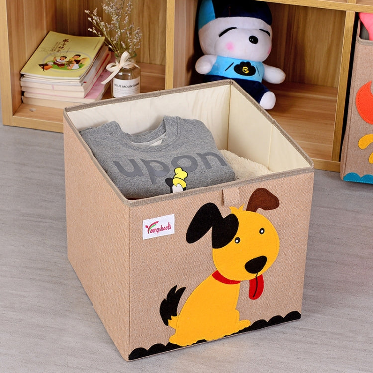 Youngshoots Cotton Linen Cartoon Toy Storage Basket Clothing Storage Box,Styleï¼? Series 1 My Store